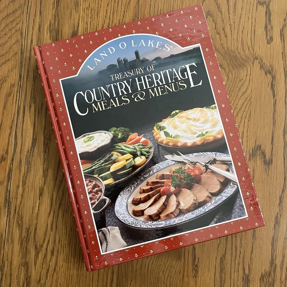 Land O Lakes Treasury of Country Heritage Cookbook 1994 Hardcover
